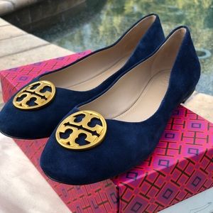 Tory Burch Chelsea Suede Ballet Flat